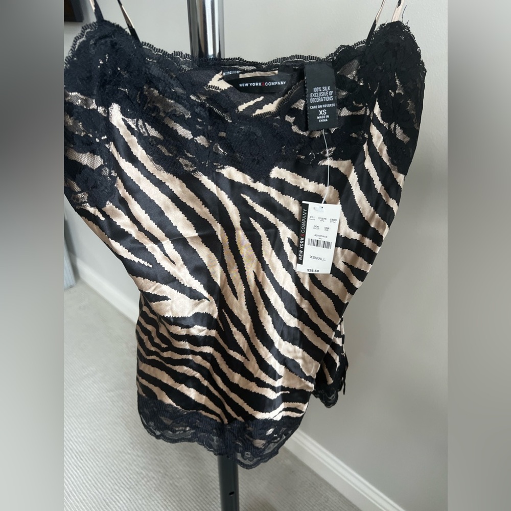 New York & Co silk camisole